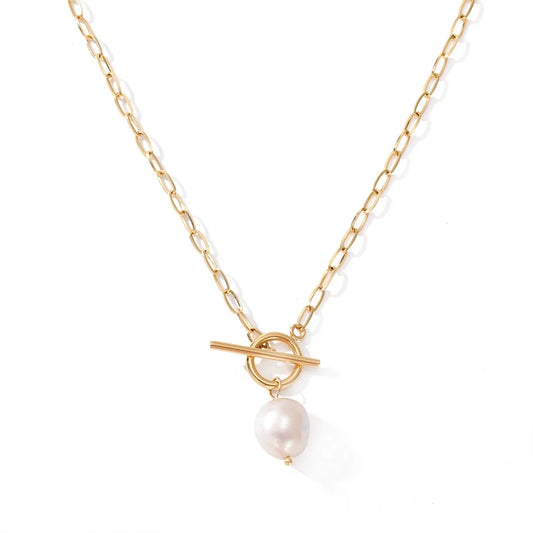 Retiazka na okuliare Seraphina Gold Pearl